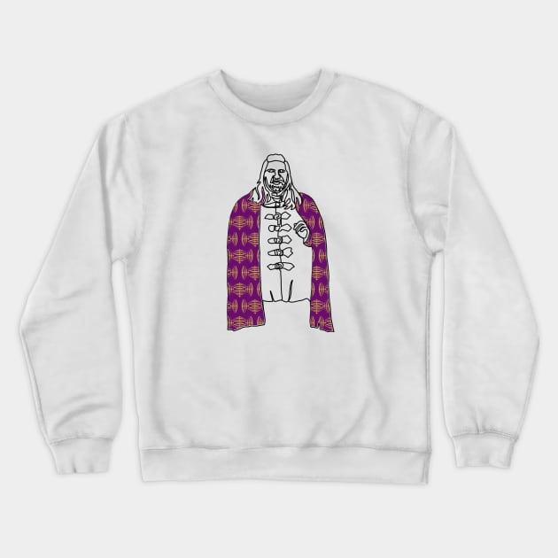 Nandor the Relentless- what we do in the shadows Crewneck Sweatshirt by NickiPostsStuff